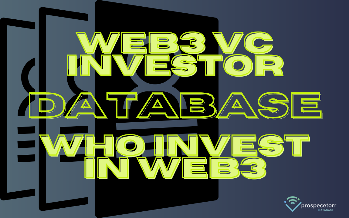 Web3 VC Investor Database